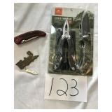 NEW 2 PC COMBO SET, TRAIN KNIFE, OTHER KNIFE