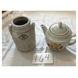 TEA POT, CROCK