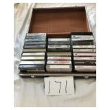 CASSETTES AND CASE