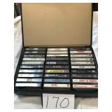 CASSETTES AND CASE