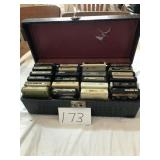 8 TRACK TAPES AND CASE