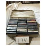 CASSETTES AND CASE