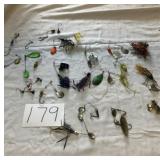 FISHING LURES (SOME HAVE NAMES)