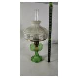 Aladdin 23 Green Depression Oil Lamp