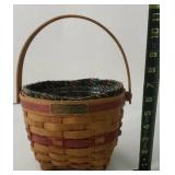 Longaberger Handmade Christmas Basket