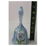 Fenton Handpainted Glass Bell