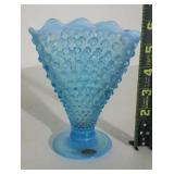 Fenton Hobnail Glass Vase