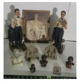 Abe Lincoln  Porcelain Decanters & More