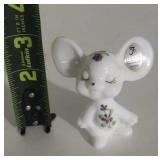 Fenton Handpainted Glass Mouse