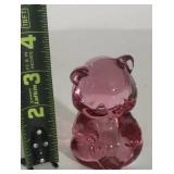 Fenton Glass Bear