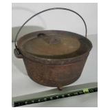 Cast Iron Footed Pot
