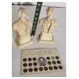 Wheat Penny Collection, Book Ends