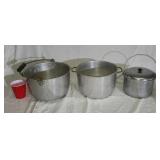 Older aluminum ware.