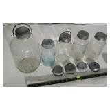 Canning Jars Including Zink Lids