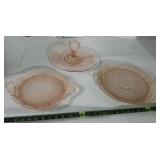 Pink Depression Glassware