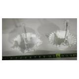Fenton Milk Glass Baskets