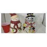 Two cookie jars.