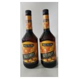 (2) Sealed 1 Liter Butterscotch Schnapps