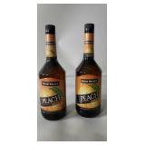 (2) Sealed 1Liter Peach Schnapps