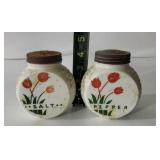 Vintage Bakers Cabinet Salt & Pepper Shakers