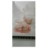 Pink Depression Glassware
