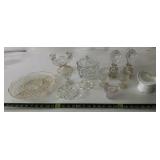 Glassware including Iris & Herringbone