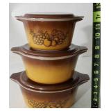 Retro Pyrex Baking Dishes