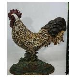Cast Iron Rooster Door Stop