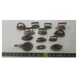Antique Childs Sad Irons & More