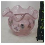 Fenton Handpainted Glass