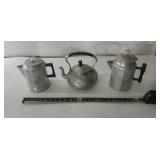Aluminum Tea & Coffee Pots