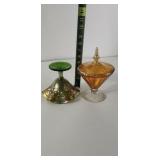 Carnival Glass Iridescent Glassware