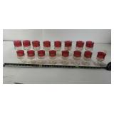 Ruby Red Glassware