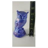 Fenton Iridescent Glass Owl