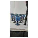 Carnival Glass Goblets