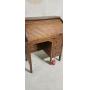 Child's oak roll top desk