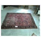 74" x 63" oriental rug
