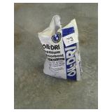 Half a bag of oil-dri