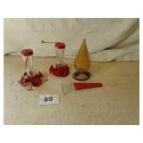 Hummingbird feeders, etc