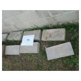16 cement landscaping blocks