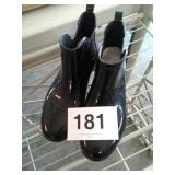 BRAND NEW SZ 10 ANKLE STYLE RAIN BOOTS