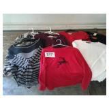LG/XL SHIRTS AND SWEATERS