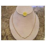 14KT GOLD NECKLACE....BROKEN