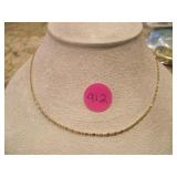 14KT GOLD NECKLACE...16"