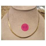 14KT GOLD NECKLACE...16"