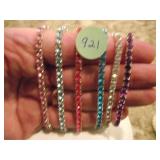 VARIETY RHINESTONE STRETCH BRACELETS