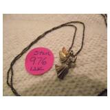 STERLING/12K BLACK HILLS GOLD NECKLACE