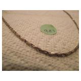 925 STERLING SILVER NECKLACE...18"