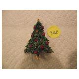 CHRISTMAS TREE BROOCH