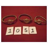 3 LADIES WATCHES..TIMEX & WALTHAM